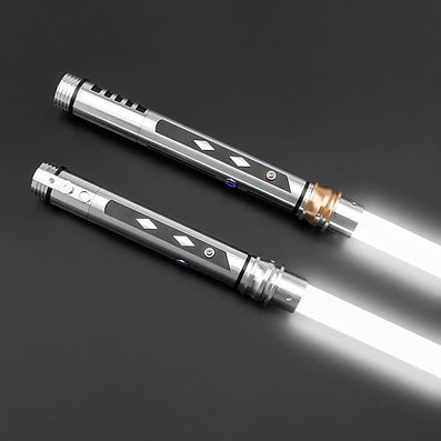 Ahsoka Tano double lightsabers white blade