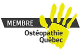 Logo des membres - association Ostéopathie Québec