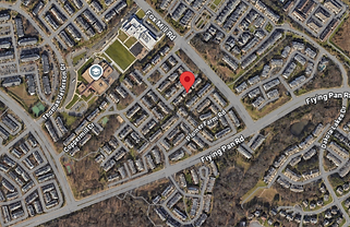 Overhead map of Coppermill
