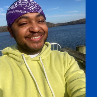 Photo of FCRHA scholarship recipient on a boat