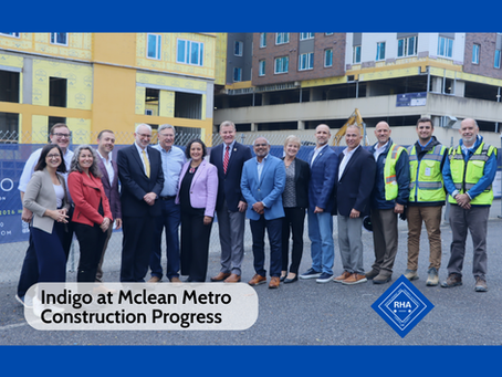 Developers and community gather to honor construction progress at Indigo