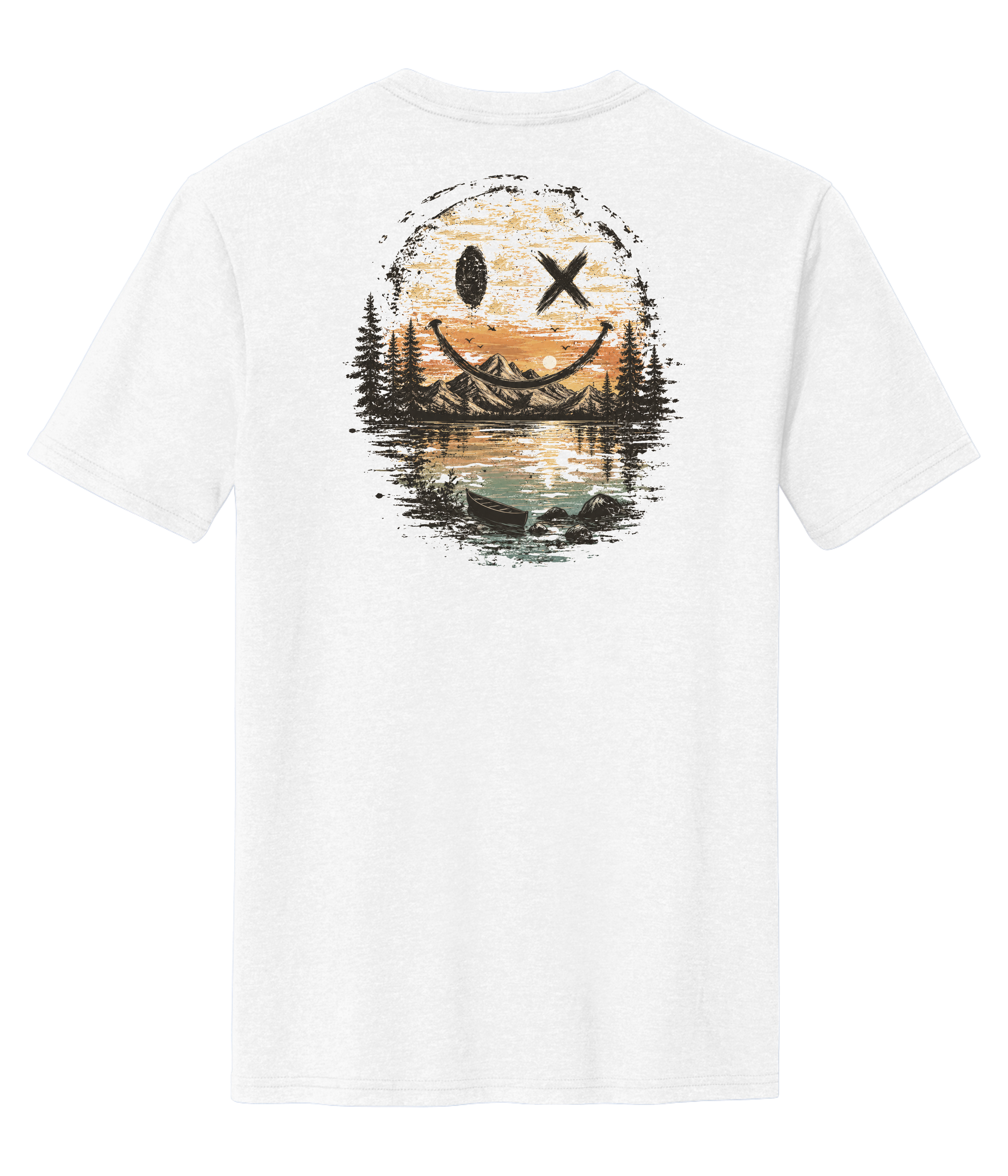 Vintage Lakeside Smiley Tee