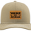 Thumbnail: "Savage Not Average" Unisex leather patch trucker hat