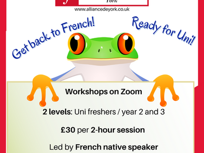 “(Let’s) Get back to French!”