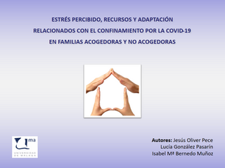 Comunicación sobre Adaptación al confinamiento por COVID-19 en familias acogedoras y no acogedoras