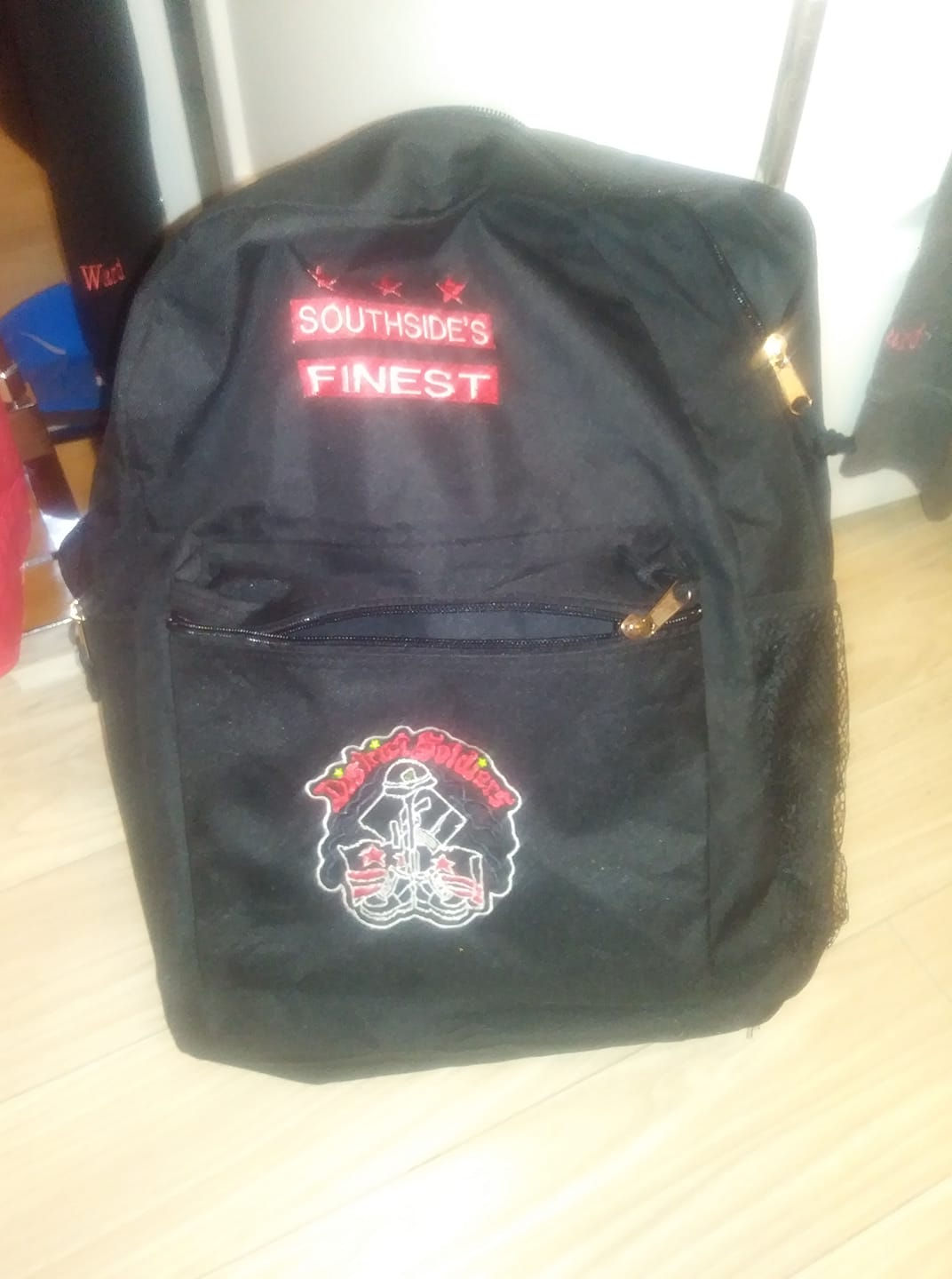 District Soldiers Southsides Finest Back Pack