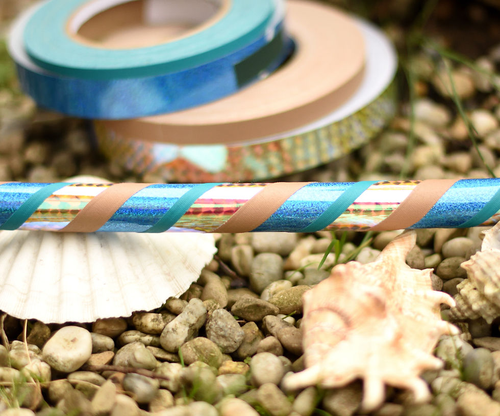 Anfänger Hula Hoop Reifen Farbe Meeresrauschen