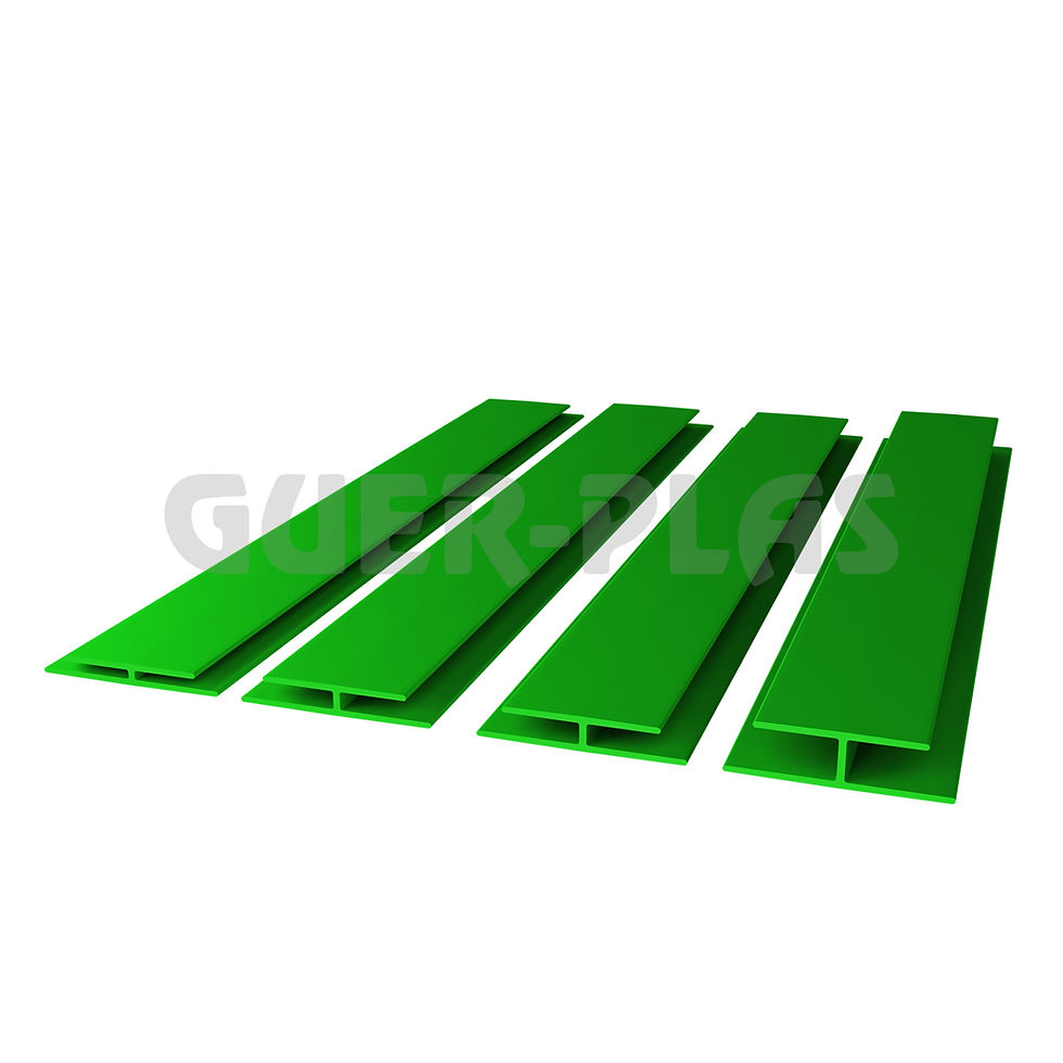 Miniatura: Perfil H 15x20x1, 2, 3 e 4mm