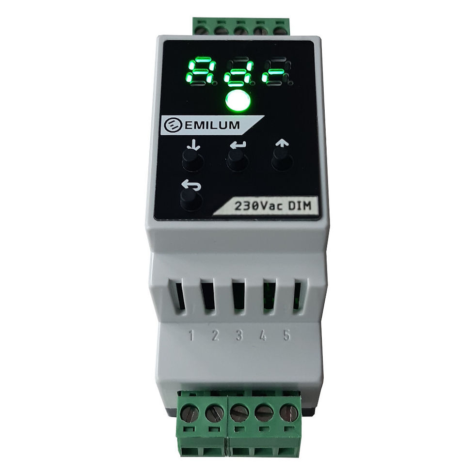 Miniaturbild: Universal-Dimmer, 1-Kanal, DMX/RDM, 230Vac, 400W
