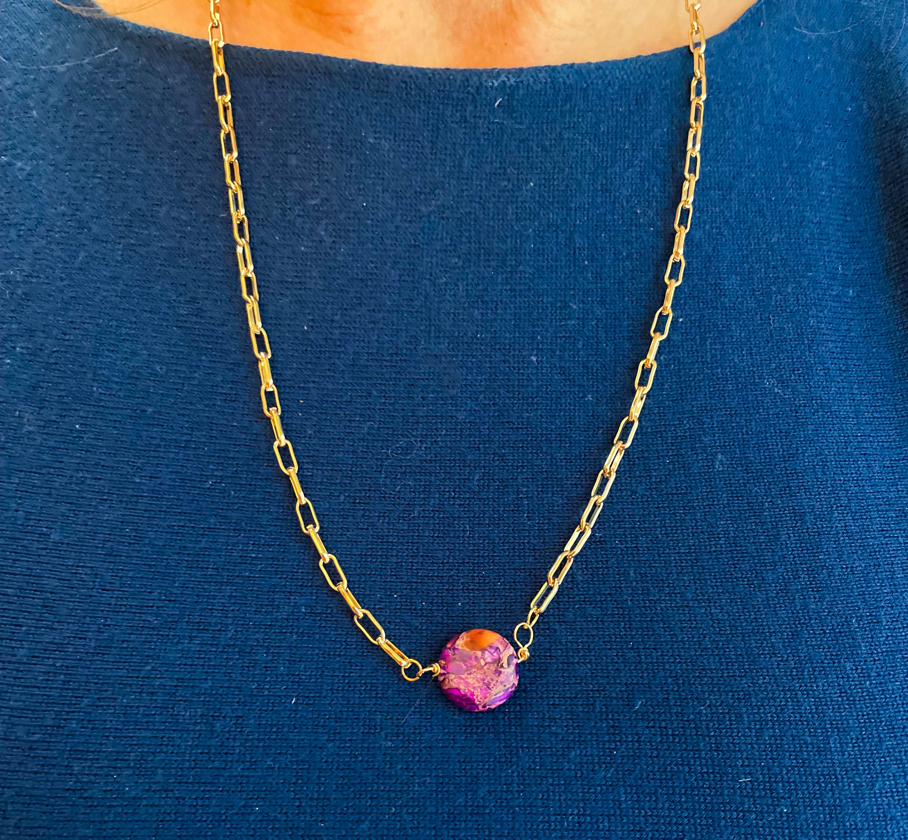 Schakelketting paars