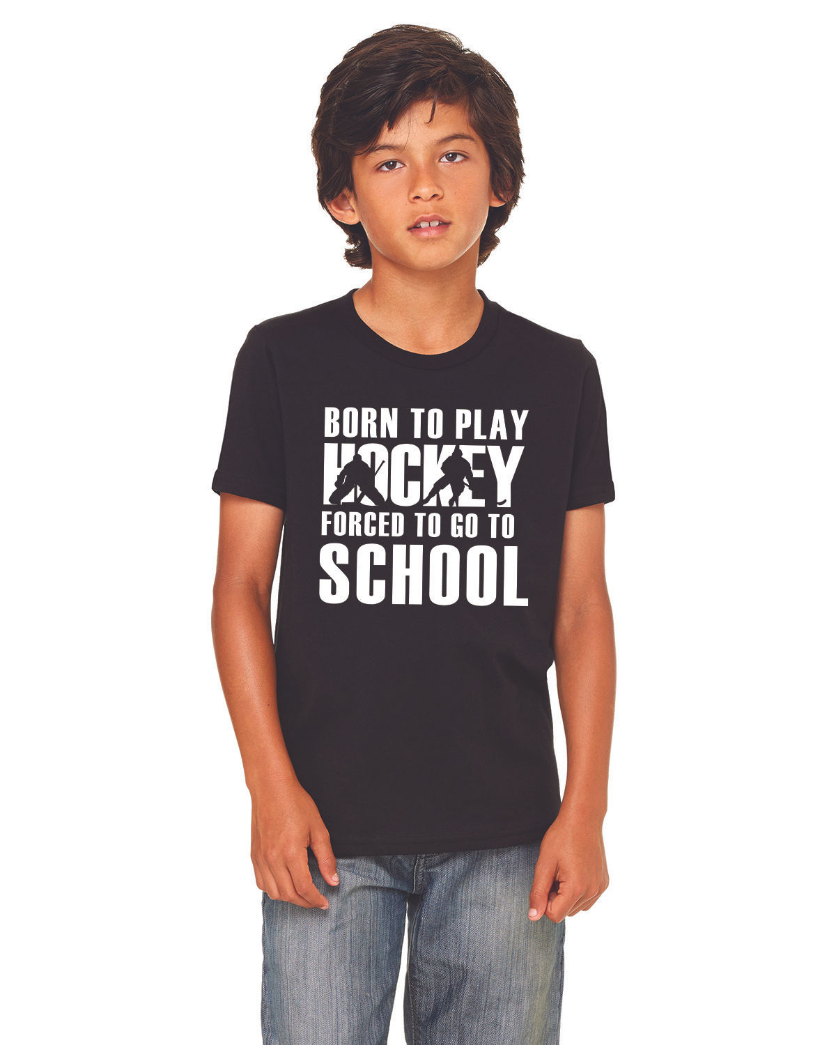 personalized products and custom gifts hockey boy t-shirt