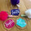 Thumbnail: Personalized Brush Stroke Keychain with PomPom