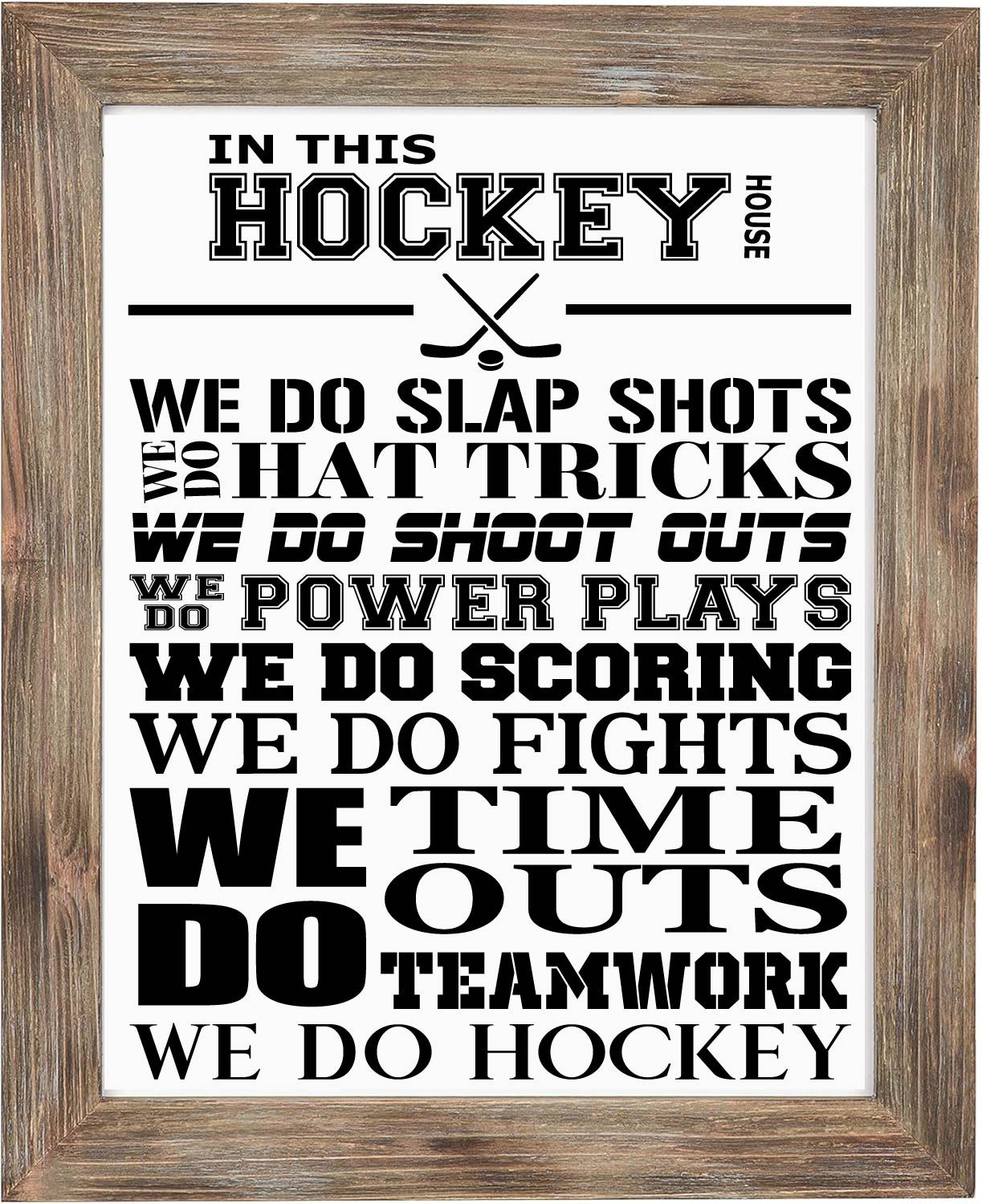In This Hockey House Sign