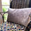 Thumbnail: Moiré Lavender x Vintage Textile Cushion (33x50cm)