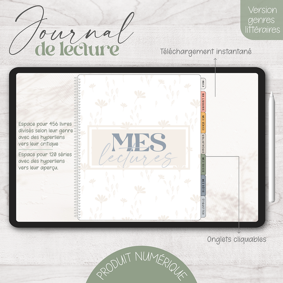 Journal de lecture : Genres littéraires