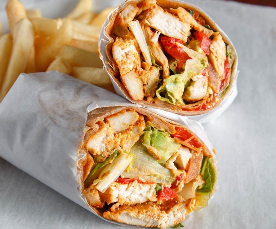 Arranged Food and Objects