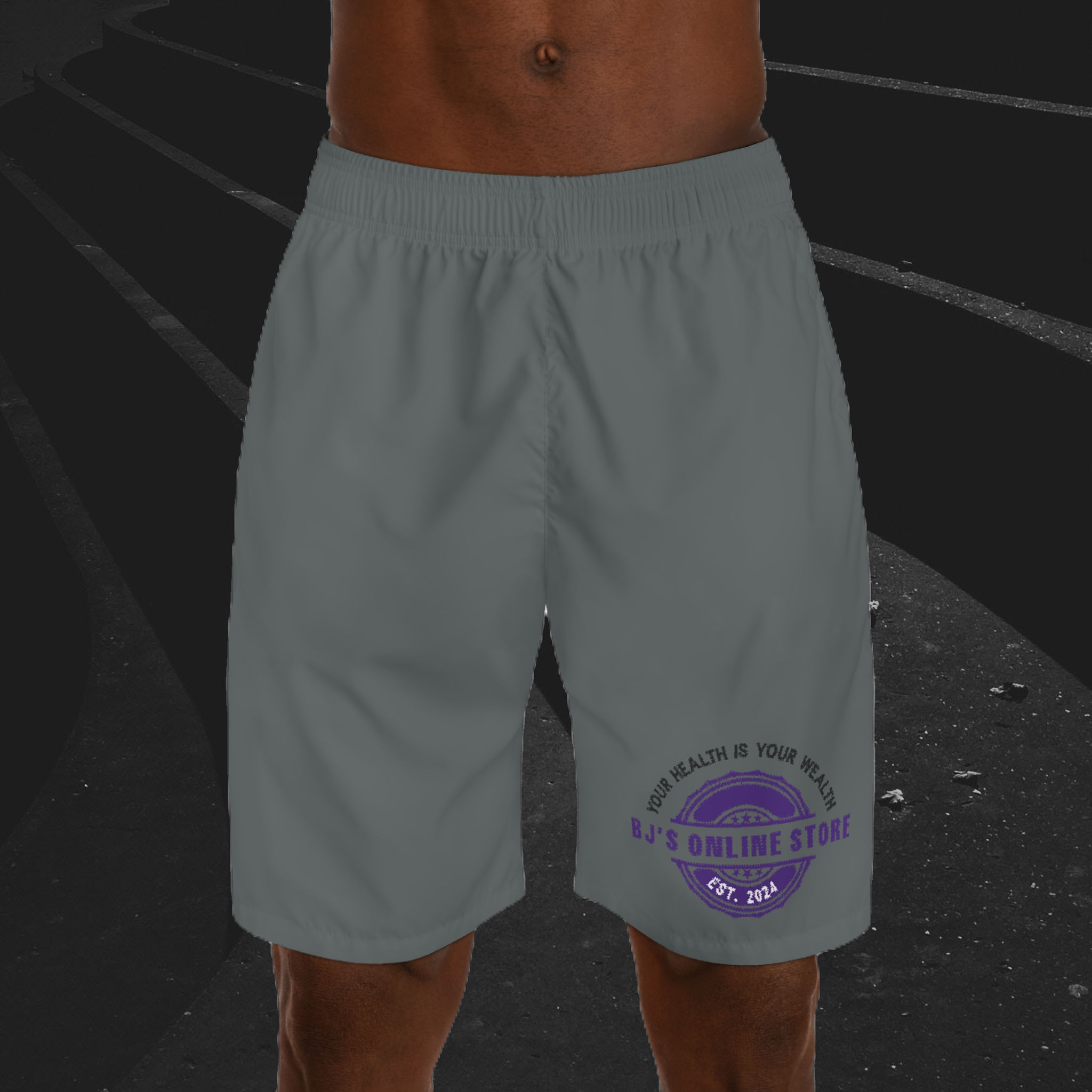 Men's Jogger Shorts (AOP)