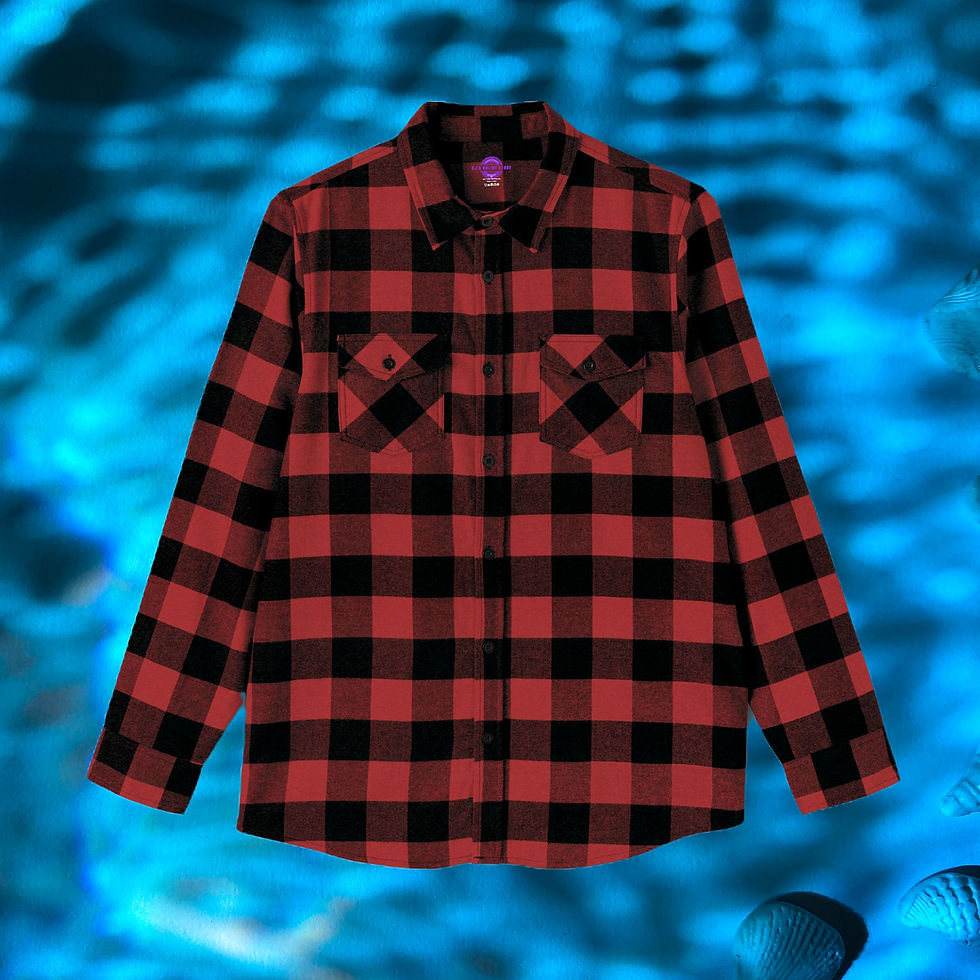 Miniatura: Camisa de franela unisex