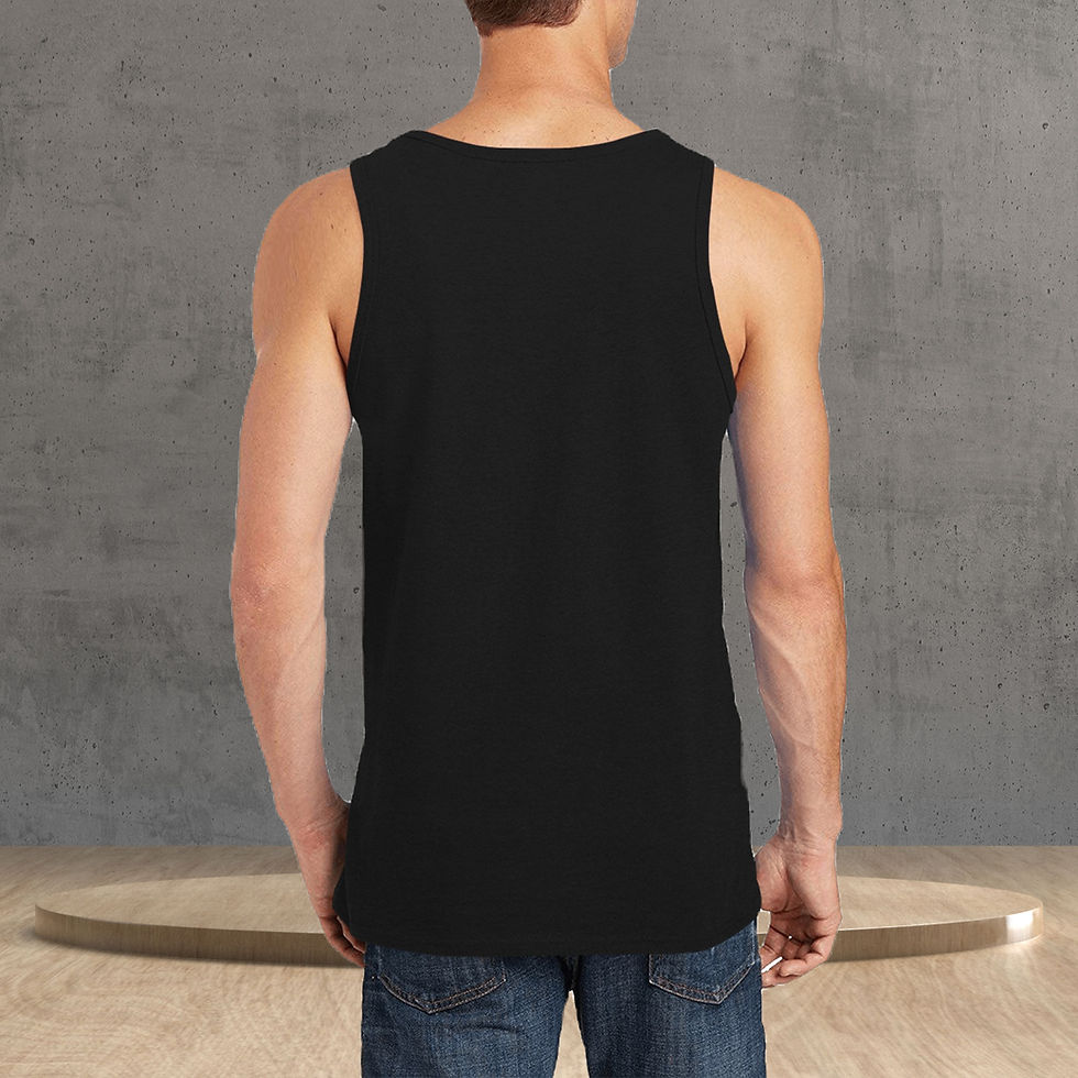 Thumbnail: Black Tank Top Men's Tank Top