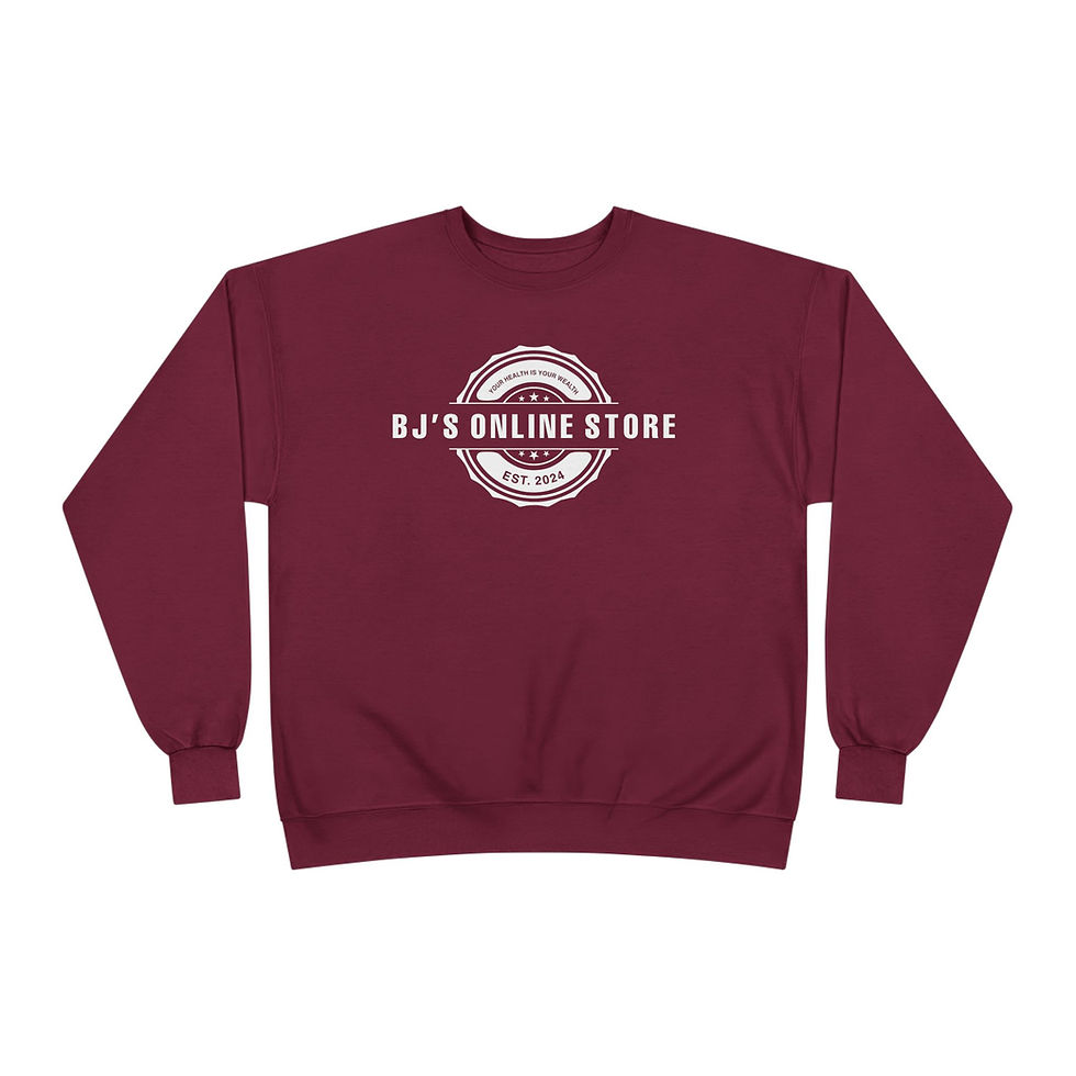 Miniatura: Eco-Friendly Unisex Crewneck Sweatshirt - BJ's Online Store Design