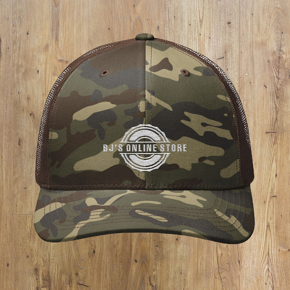 Miniatura: Camouflage Trucker Hat (Embroidery)