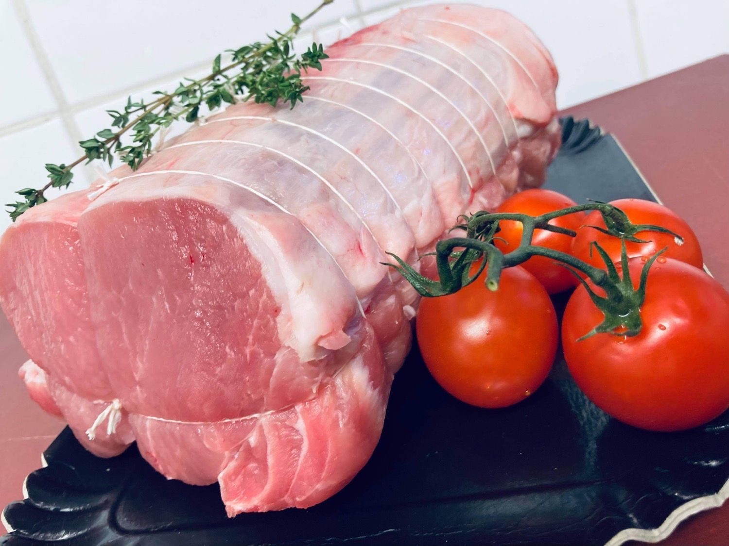Rôti de Porc Fermier (Prix:14,90€kg)