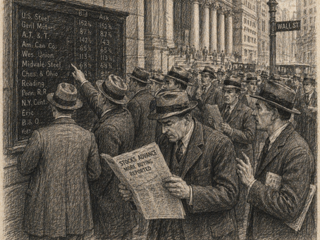 Speculation Becomes the National Habit
Markets rise, public participation expands, and investment shifts from caution