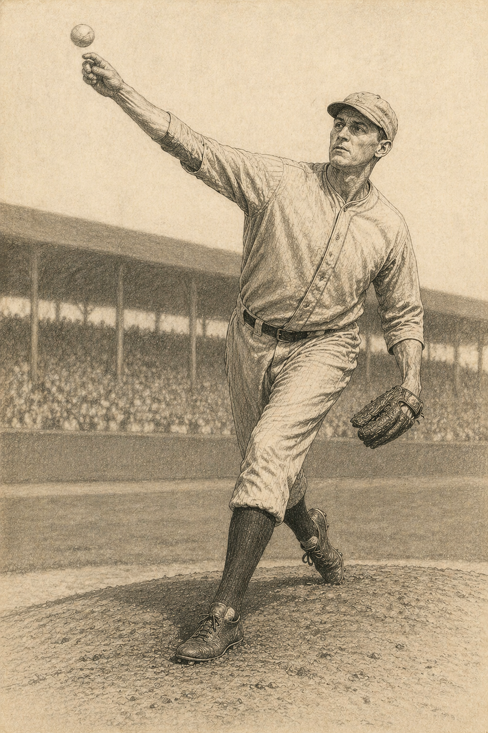 — Wilbert Robinson’s Brooklyn club rolled into Sportsman’s Park