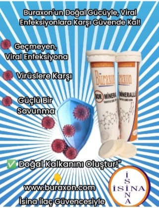 Küçük resim: Buraxon Bor içeren gıda takviyesi Vitaminler Efervesan Tablet boron supplement