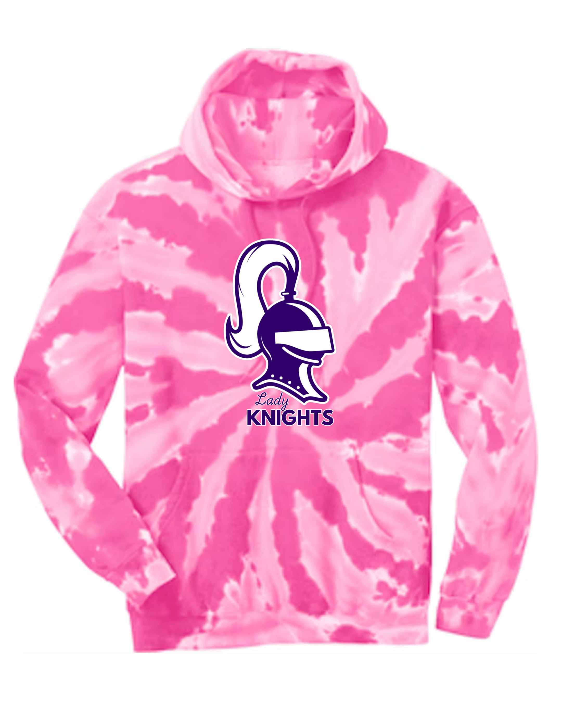 Lady Knights Tiedye Hoodie