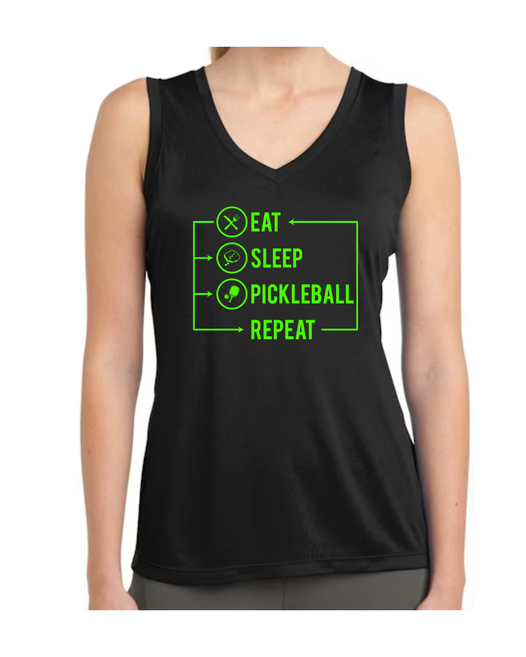 Eat Sleep Pickleball Repeat