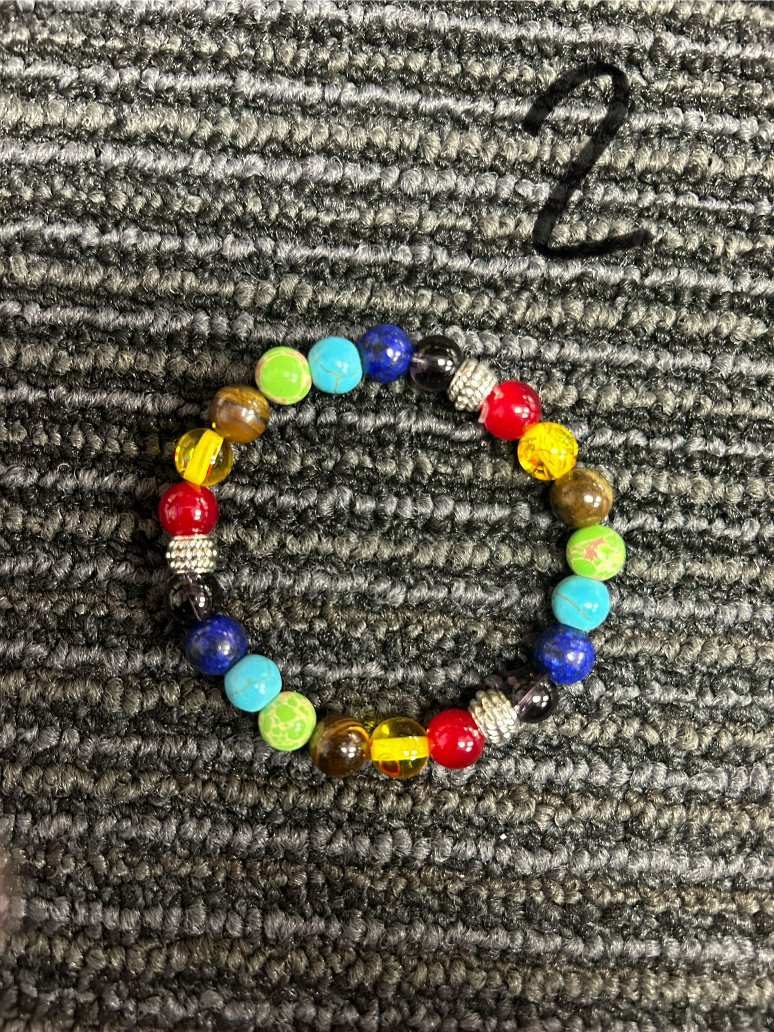 Rainbow Chakra Beaded Bracelet