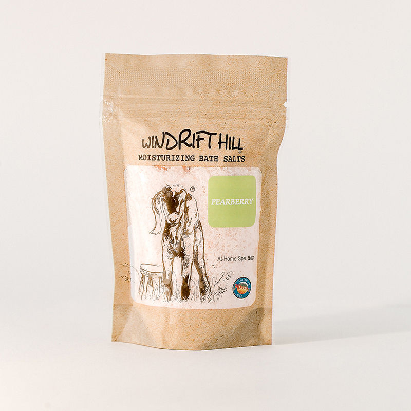 Windrif Hill Goat Milk Pearberry Bath Salts
