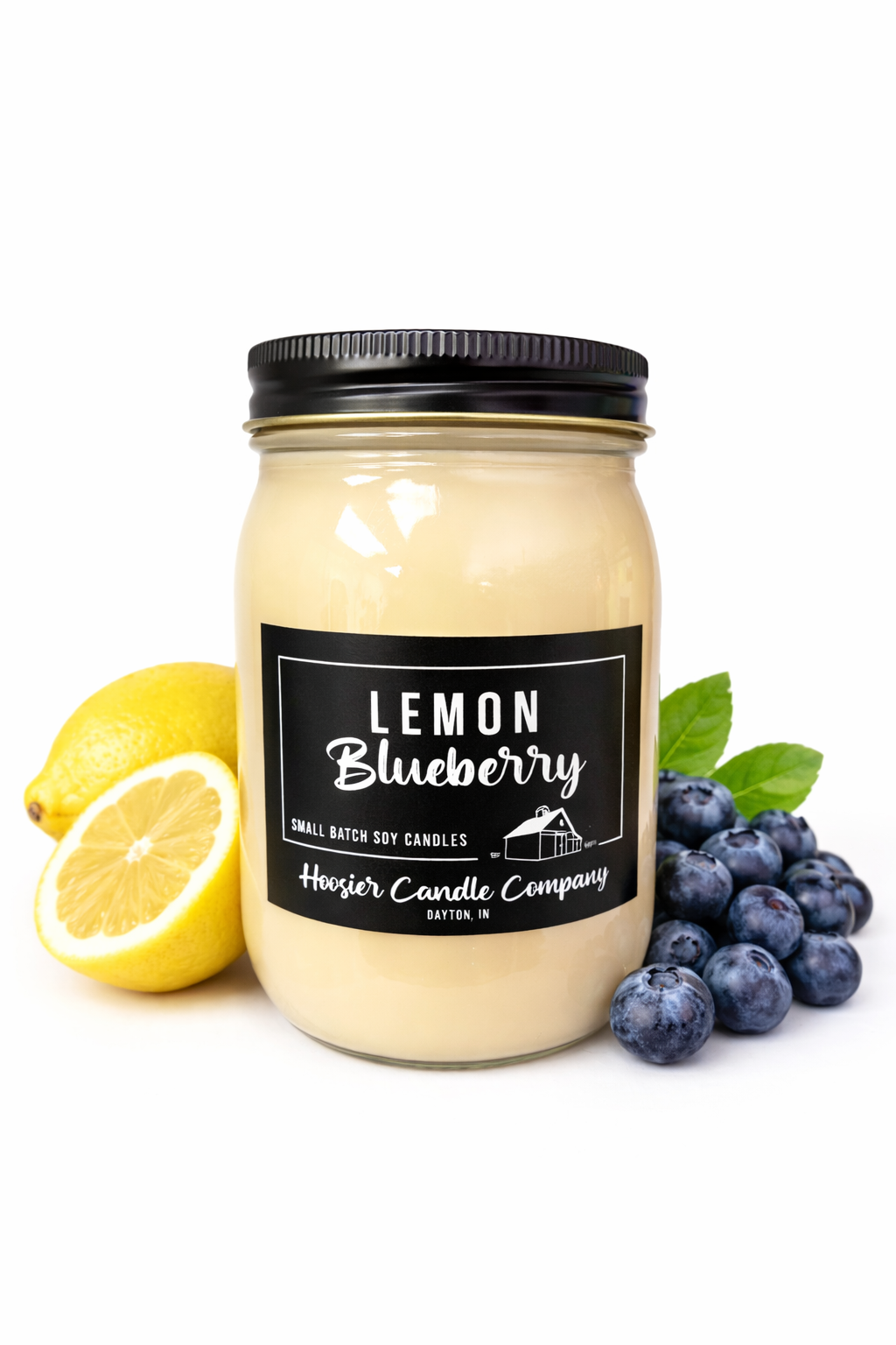 Hoosier Candle (Lemon/Blueberry)