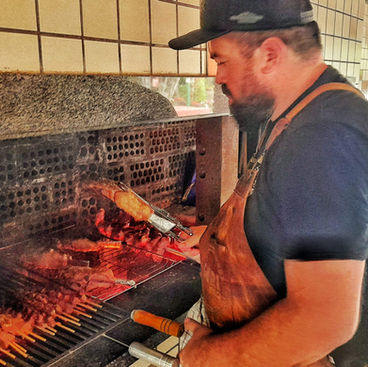 Chef Juliano Tchê - Os Guri bbq - Churrasco, hamburguer, american bbq, Florianópolis, Buffet eventos