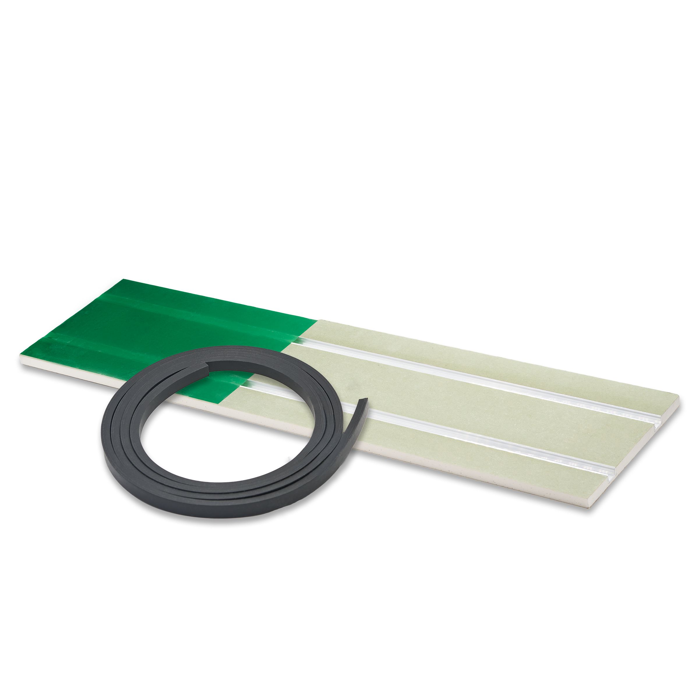 LED Trockenbau gerades Gipspaneel 2-läufig - LED Profil 16mm - 2m
