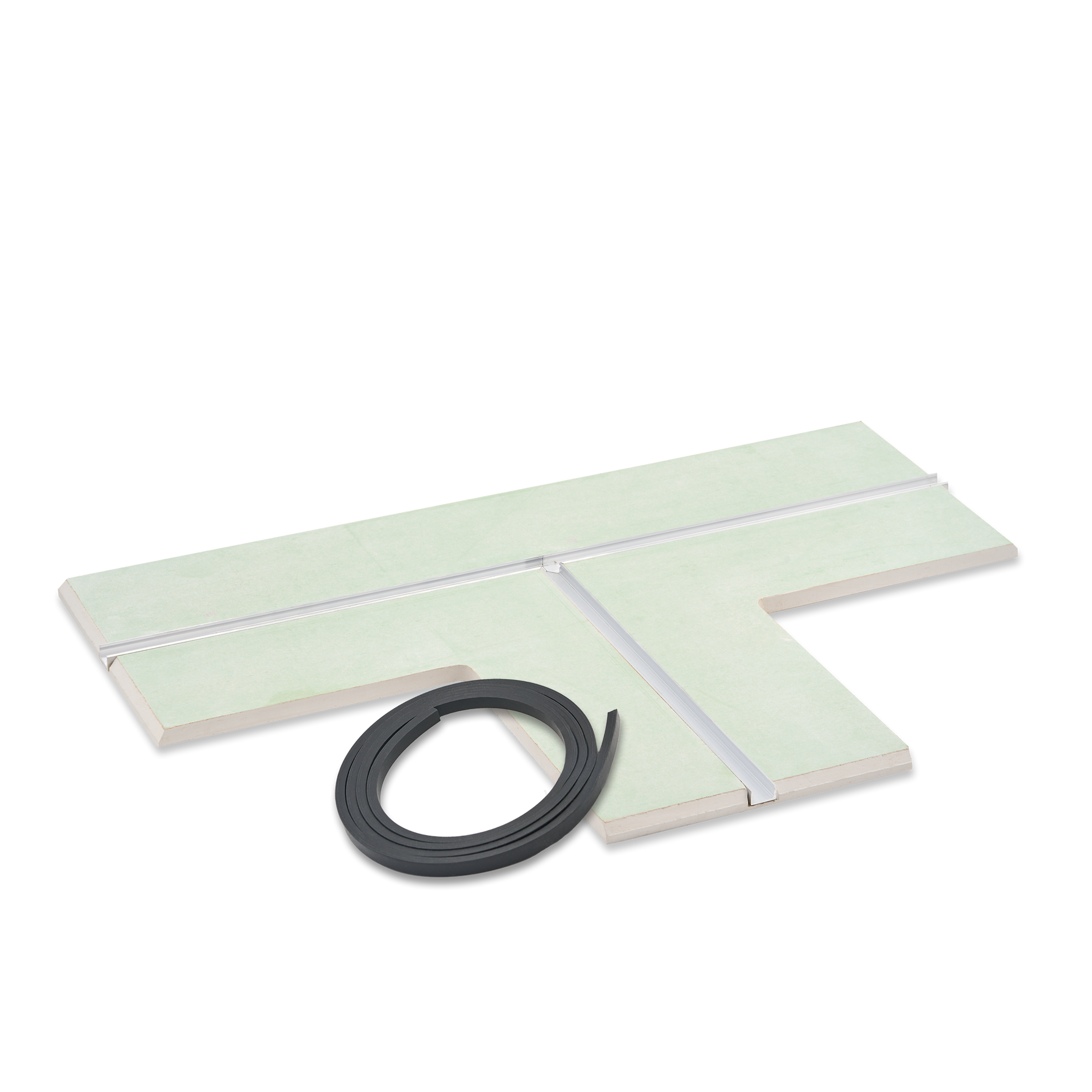 LED Trockenbau T Gipspaneel 1/2/3 läufig - LED Profil 16mm - 600x400 mm