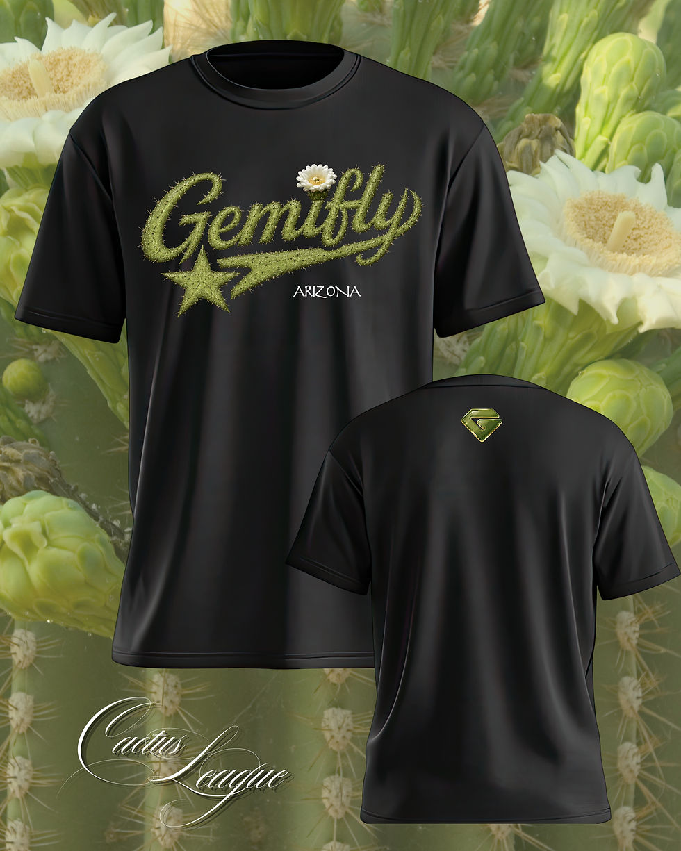 Thumbnail: Wild West Collection “CACTUS LEAGUE” Shimmer T-Shirt