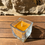 Miniature : Bougie en cire d’abeille « Carré de Verre »