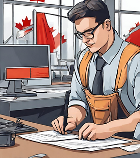 skilled worker working in canada