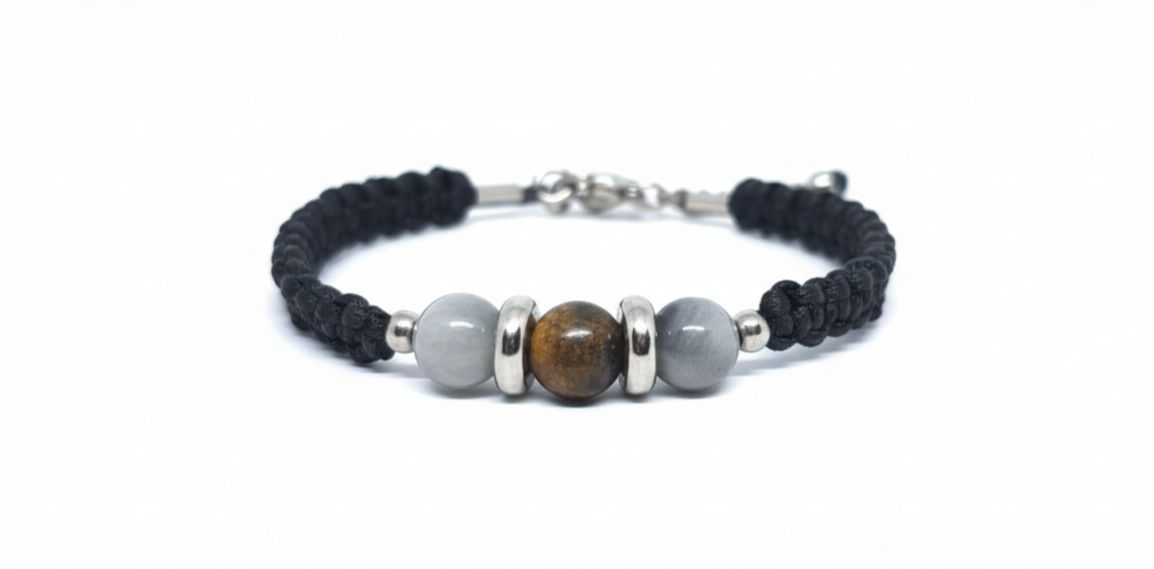 Bracciale Occhio di aquila e calcite
