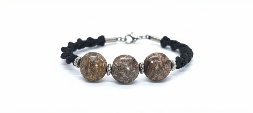 Bracciale Legno fossile