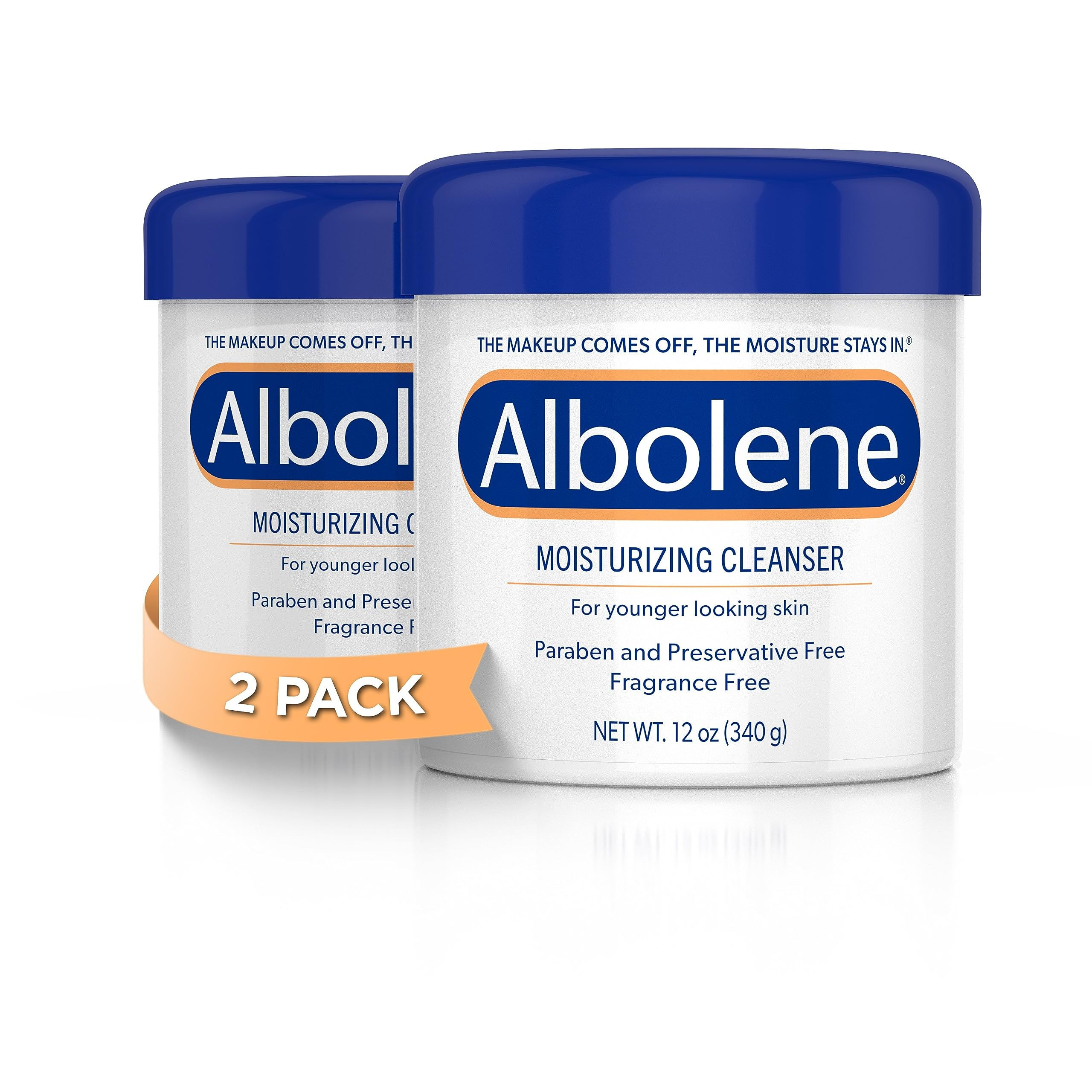 Albolene Face Moisturizer and Makeup Remover Facial Cleanser and Cleansing Balm