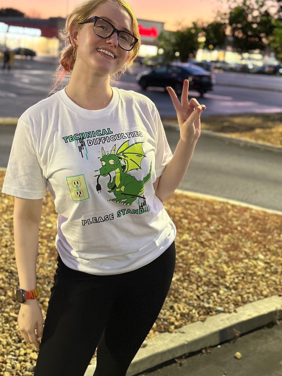 Thumbnail: Technical Difficulties Dragon Shirt