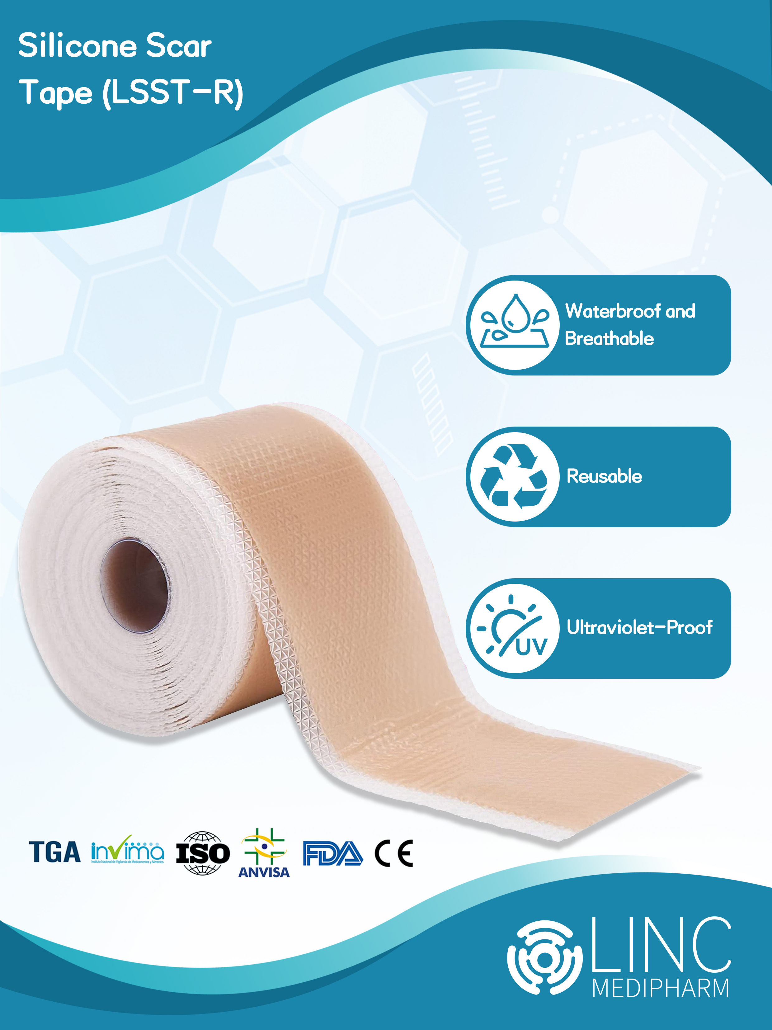 Silicone Scar Tape(LSST-R)