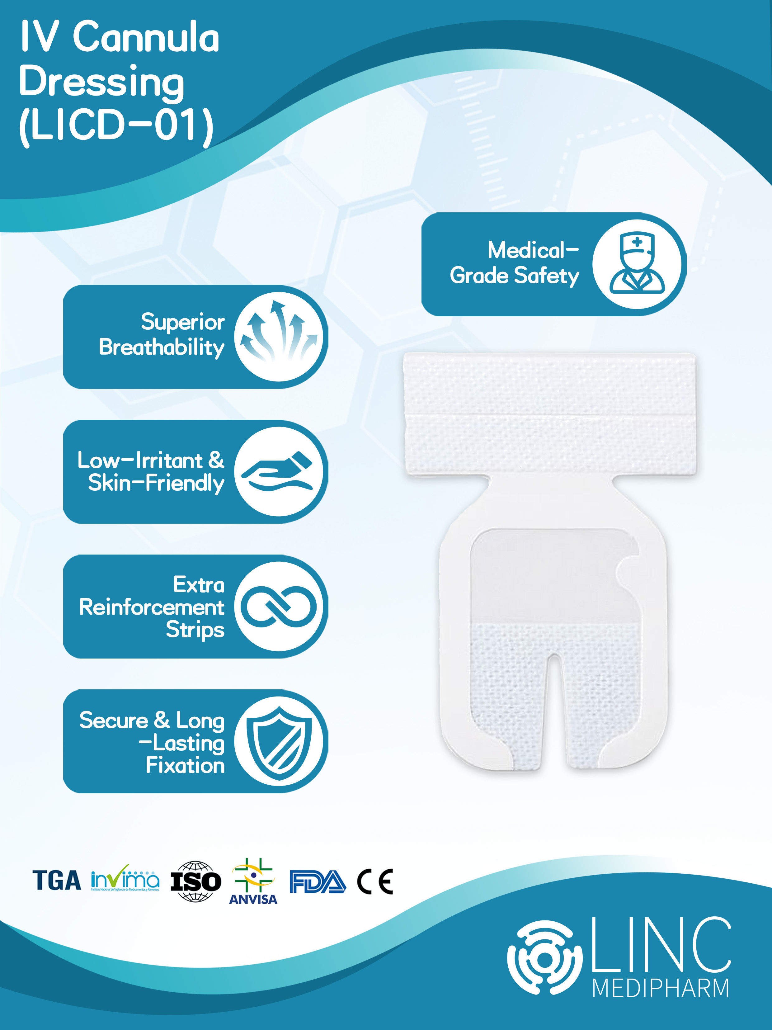 IV Cannula Dressing (LICD-01)