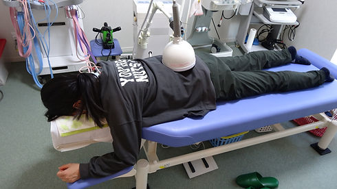 施術中