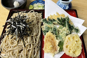 たらの芽天ざる