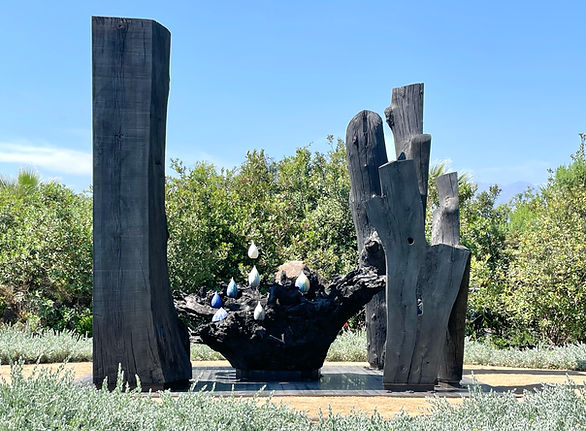 MINEO MIZUNO, "Homage to Nature", at the stroll garden, the Huntington