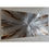 Thumbnail: Nova. Silver, white, grey and brown. Modern abstract metalartwork